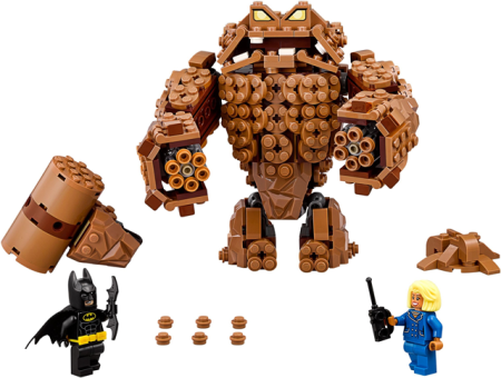 Конструктор LEGO The Batman Movie 70904 Нападение Глиноликого USED ( без коробки )