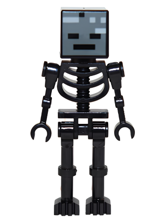 Минифигурка Lego Wither Skeleton - Straight Arms min025 U