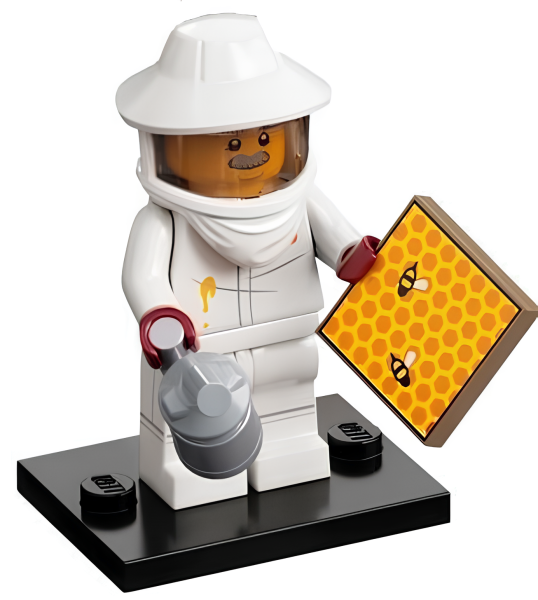 Минифигурка Lego Beekeeper, Series 21 col21-7 N