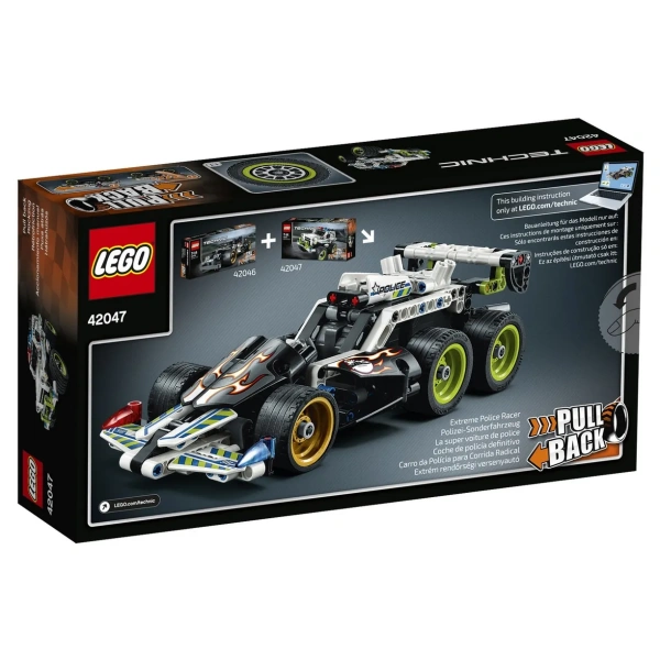 Конструктор LEGO Technic 42047 Полицейский перехватчик