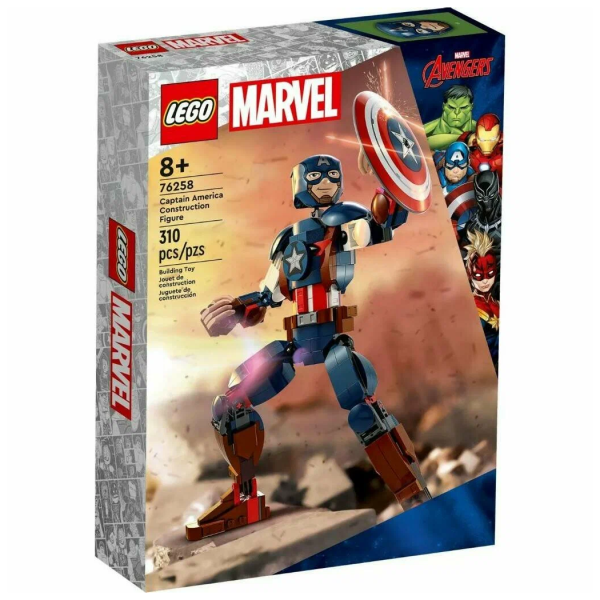 Конструктор LEGO Marvel 76258 Captain America Figure