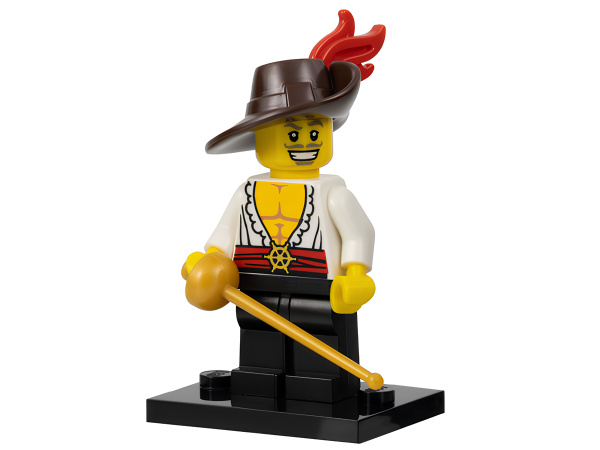 Минифигурка LEGO 71007 Swashbuckler, Series 12  col12-13  N