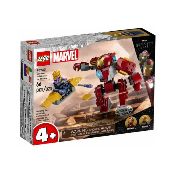 Конструктор LEGO Super Heroes 76263 Железный человек: Халкбастер против Таноса