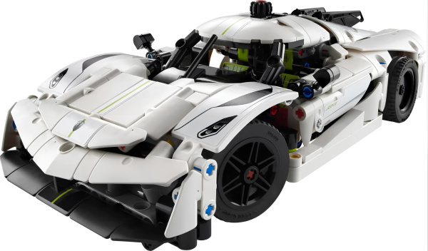 Конструктор LEGO Technic 42184 Гиперкар Koenigsegg Jesko Absolut White