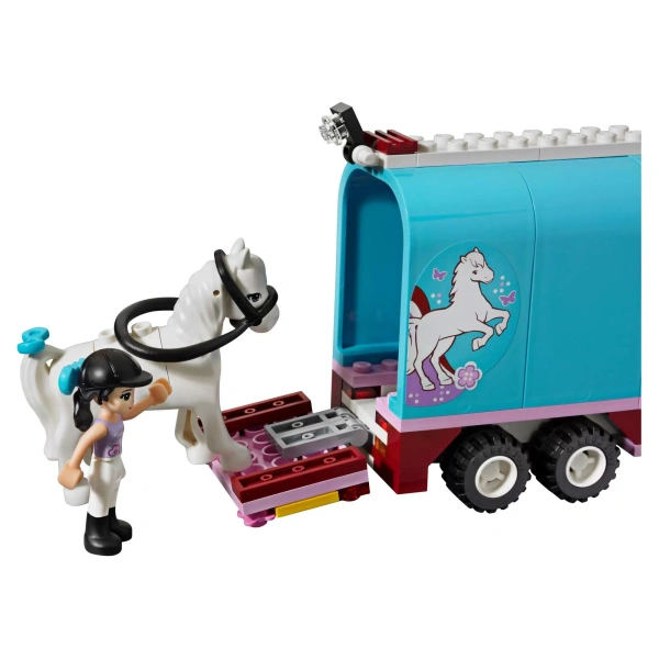 Конструктор LEGO Friends 3186 Эмма и трейлер для её лошадки USED