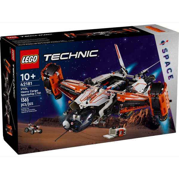 Конструктор LEGO Technic 42181 Тяжелый грузовой космический корабль VTOL LT81