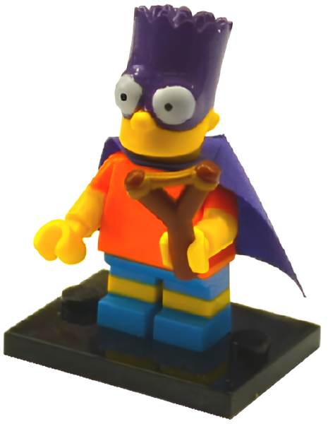 Минифигурка Lego Bartman, The Simpsons, Series 2 colsim2-5 U