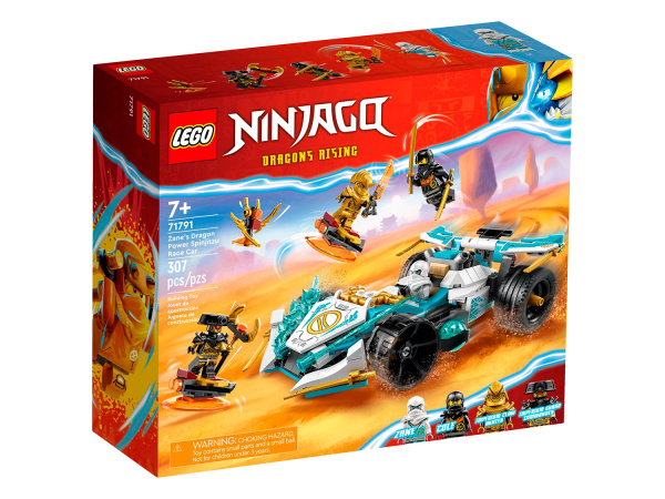 Конструктор LEGO Ninjago 71791 Гоночная машина Сила Дракона Зейна Кружитцу