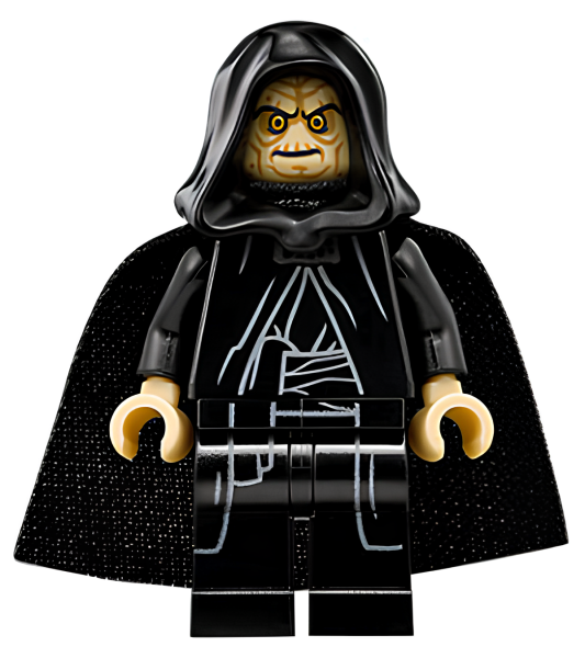 Минифигурка Lego Star Wars Emperor Palpatine (Spongy Cape) sw0634a