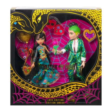 Набор игровой Monster High Howliday Love Edition Valentiness day 2-pack Cleo and Deuce HKY85