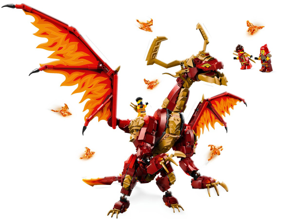 Конструктор LEGO Ninjago 71822 Исходный Дракон Движения