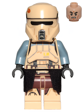 Минифигурка Lego Star Wars Scarif Stormtrooper (Shoretrooper) (Squad Leader) sw0850