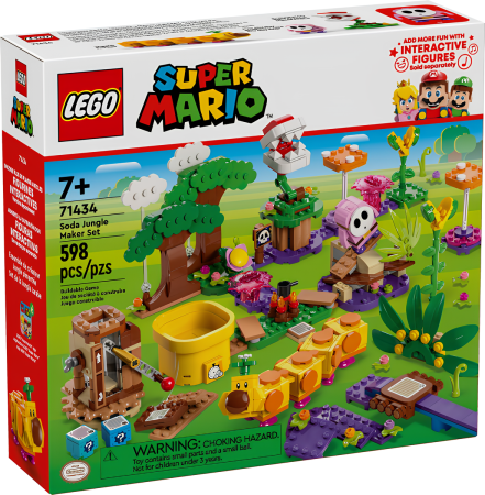 Конструктор LEGO Super Mario 71434 Набор для приготовления газировки «Джунгли»