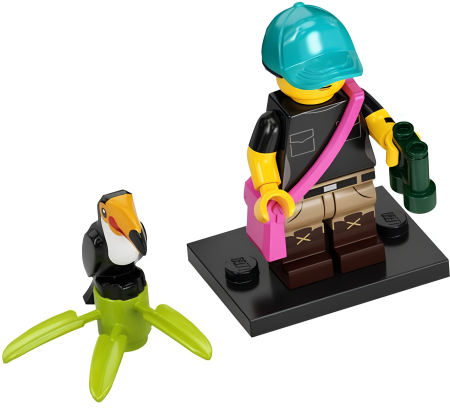 Минифигурка LEGO 71032 Birdwatcher, Series 22 col22-9 U