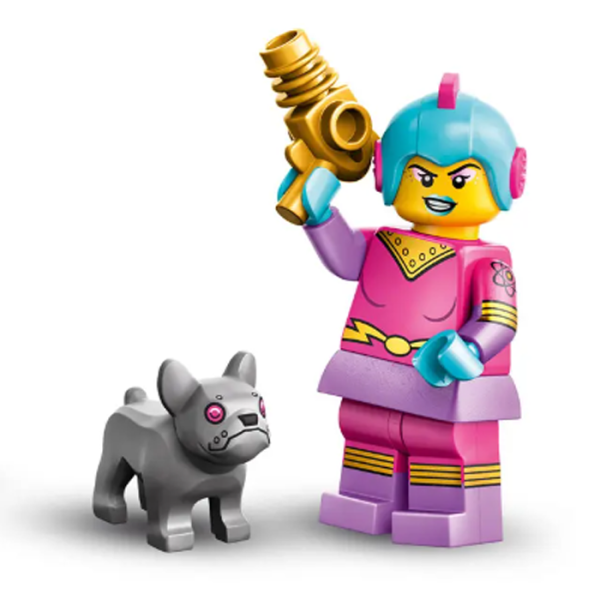 Минифигурка Lego 71046 Retro Space Heroine , Series 26 col26-4