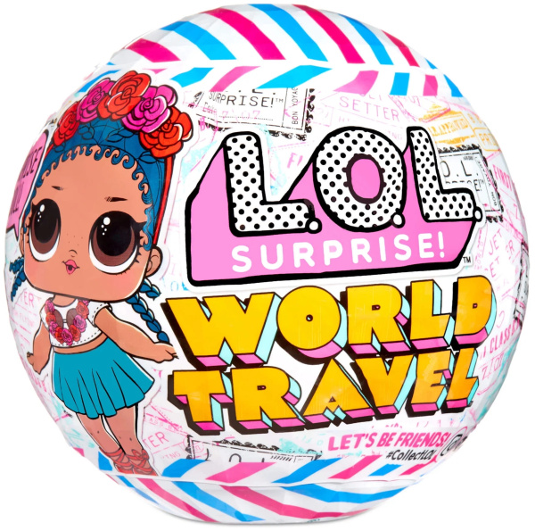 Кукла-сюрприз L.O.L. Surprise Travel Tots Asst in PDQ, 576006