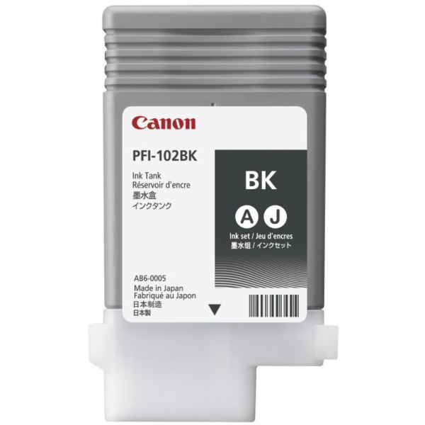 Картридж Canon PFI-102BK Black 90мл 0895B002