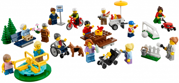 Конструктор LEGO City 60134 Веселье в парке USED ( без коробки )
