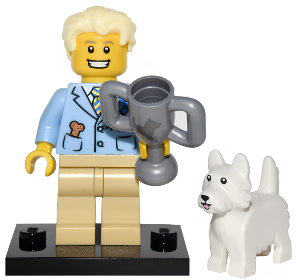 Минифигурка LEGO Dog Show Winner col16-12 71013 Серия 16