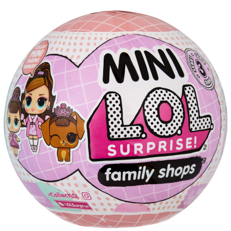 Игрушка LOL Surprise Mini Family Шар в непрозрачной упаковке (Сюрприз) 588467EUC