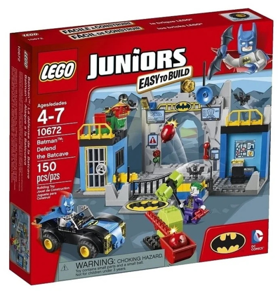 Конструктор LEGO Juniors 10672 Пещера Бэтмена