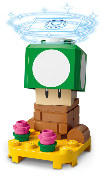 Конструктор LEGO Super Mario 71394 1-Up Mushroom char03-1 N