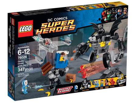 Конструктор LEGO DC Super Heroes 76026 Свирепость Гориллы Гродда