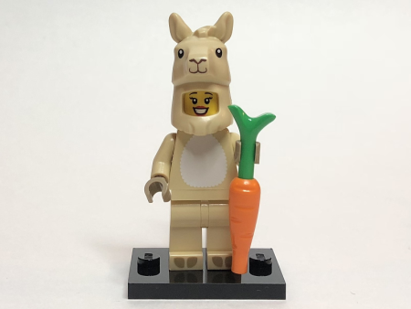 Минифигурка Lego Llama Costume Girl, Series 20 col20-7