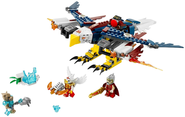 Конструктор LEGO Legends of Chima 70142 Огненный истребитель Орлицы Эрис