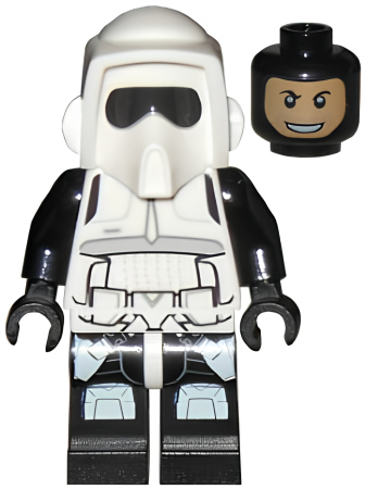 Минифигурка Lego Star Wars Scout Trooper (Black Legs) sw0505