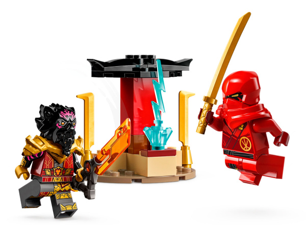 Конструктор LEGO Ninjago 71789 Машина Кая и мотоцикл Раса