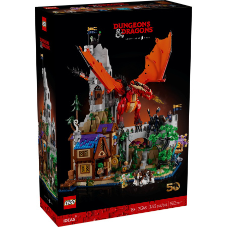 Конструктор LEGO Ideas 21348 Dungeons Dragons: Сказка о Красном Драконе