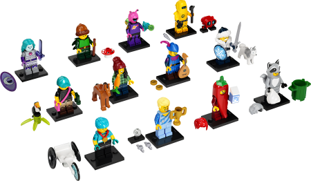 Минифигурки LEGO Minifigures 71032 Серия 22 (полная коллекция)