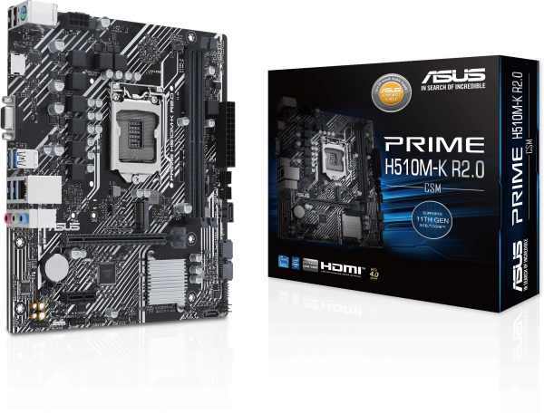 Материнская плата ASUS PRIME H510M-K R2.0