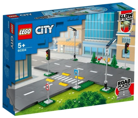 Конструктор LEGO City 60304 Дорожные пластины