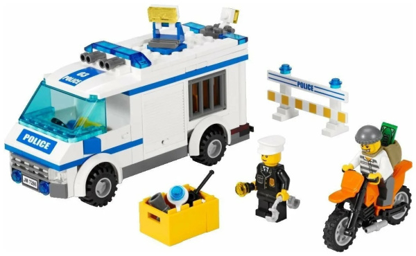 Конструктор LEGO City 7286 Перевозка заключённых