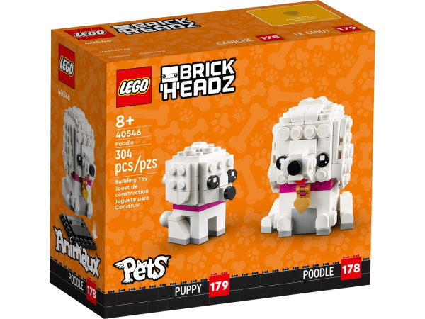 Конструктор LEGO Brickheadz 40546 Пудели
