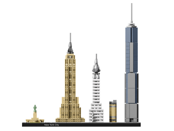 Конструктор LEGO Architecture 21028 Нью-Йорк УЦЕНКА