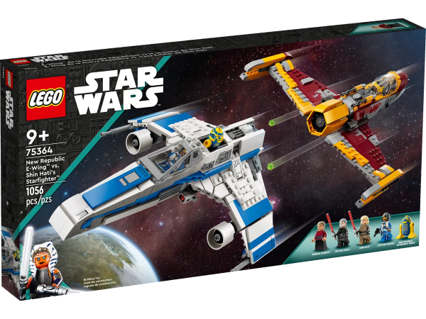 Конструктор LEGO Star Wars 75364 New Republic E-Wing vs. Shin Hati’s Starfighter