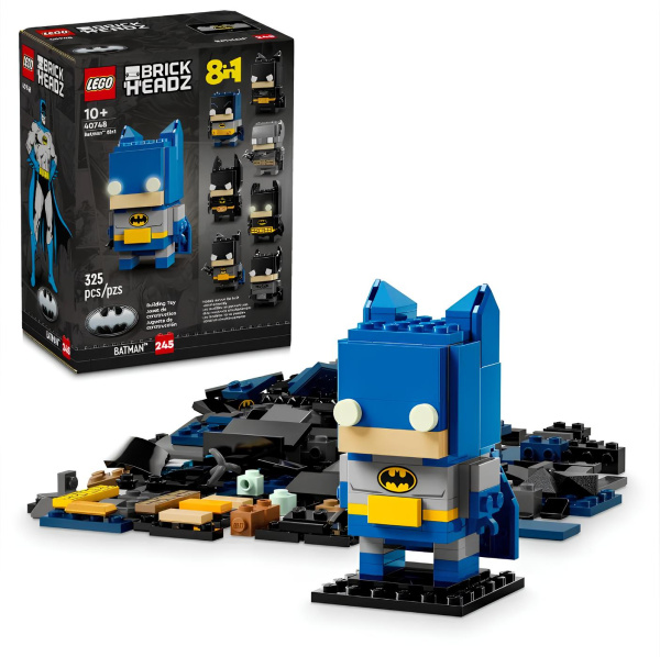 Конструктор LEGO 40748 BrickHeadz Batman 8in1