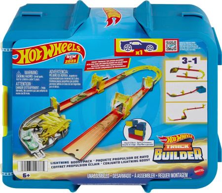 Трек Hot Wheels Track Builder молниеносное ускорение HMC03