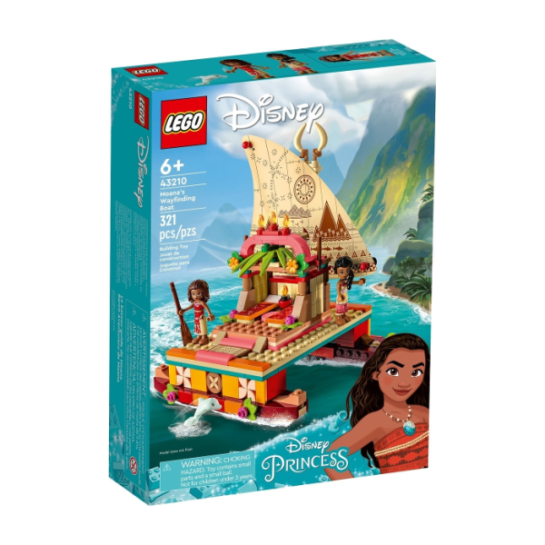 Конструктор LEGO Disney Princess 43210 Путеводная лодка Моаны