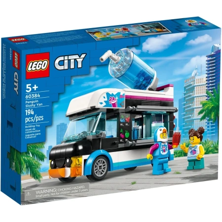 Конструктор LEGO City 60384 Penguin Slushy Van