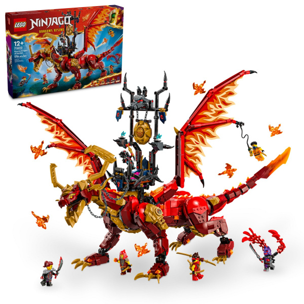 Конструктор LEGO Ninjago 71822 Исходный Дракон Движения