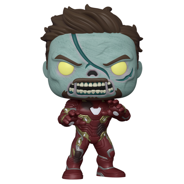 Фигурка Funko POP! Bobble Marvel What If Zombie Iron Man (Exc) 10" (948) 58206