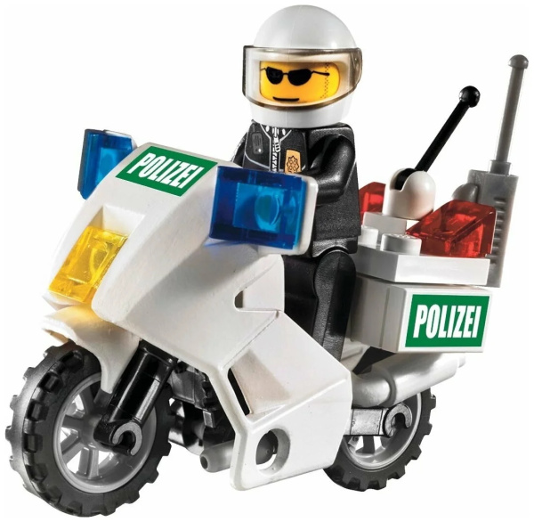Конструктор LEGO City 7235 Полицейский мотоцикл