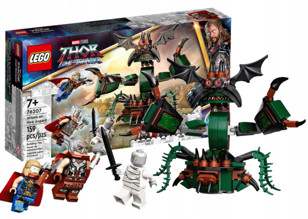 Конструктор LEGO Marvel Thor Attack on New Asgard 76207