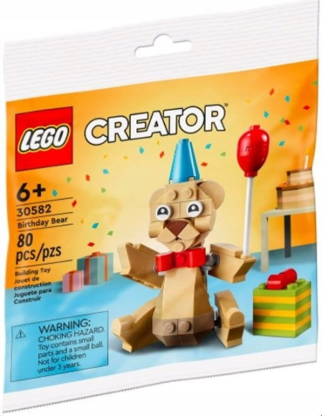Конструктор LEGO Creator 30582 День рождения медведя