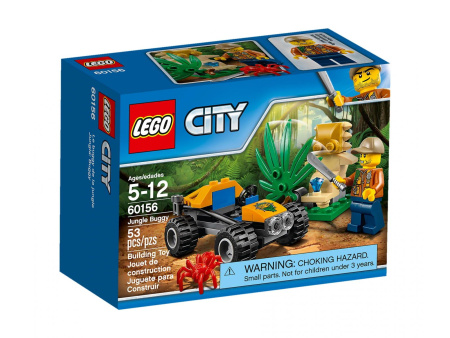 Конструктор LEGO City 60156 Багги для поездок по джунглям