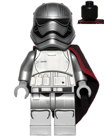 Минифигурка Lego Captain Phasma (Rounded Mouth Pattern) sw0684